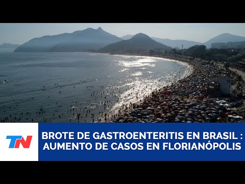 ALERTA EN BRASIL | Aumento de casos de gastroenteritis en las playas de Florianópolis