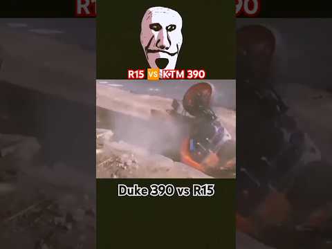 R15 v4๐ ๐ Duke 390๐ mein se Kiska Lin sahi hai ๐๐ฝ batao ๐#youtubeshorts @Motovloggerjannustunts โ ๏ธ๐ฆ