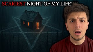 (WE ARE IN DANGER) TRAPPED INSIDE HAUNTED DEMON CABIN IN THE WOODS - CAMPING GONE WRONG