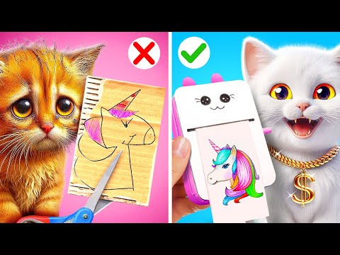 ¡Impresora DIY Adorable! 🥰 *Sencillas Manualidades de Cartón Con Tus Personajes Favoritos*