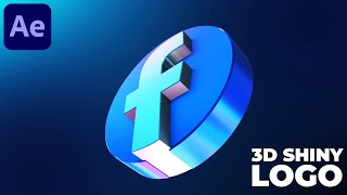 Advanced 3D Shiny Logo Reveal in After Effects - NO PLUGINS | After Effects Tutorial #2