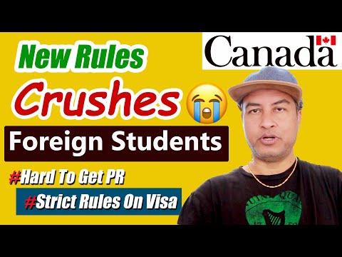 Canada Imposes Harsh Rules On Foreign Students | No More Study In Canada