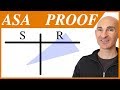 Proving Triangle Congruence with ASA in 2 Column Proofs