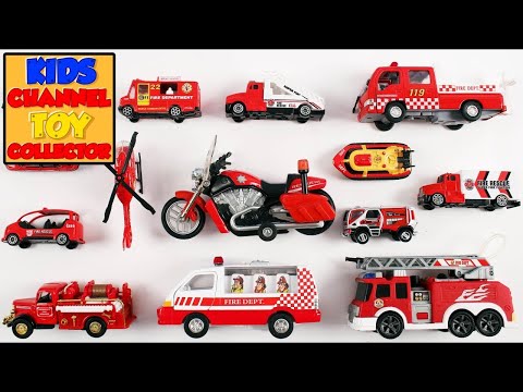 Learn About Fire Rescue Vehicles for Kids + More Emergency Vehicles Videos