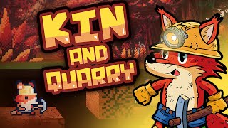 USE LITTLE CRITTERS TO DIG THE BIGGEST HOLE POSSIBLE! - KIN AND QUARRY