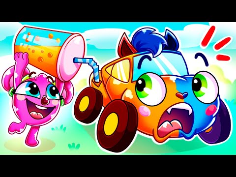 Magic Rainbow Juice 🌈| Pink Vs Black | Songs for Kids by Toonaland