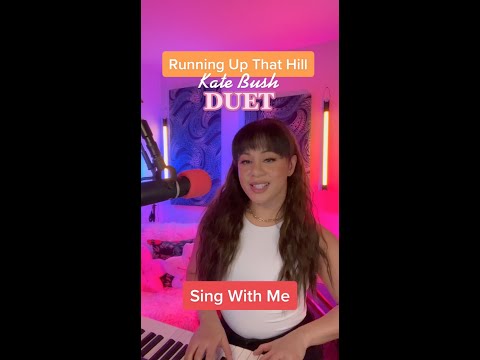 Running Up That Hill - Kate Bush - Duet (Sing With Me)  #runningupthathill  #strangerthings