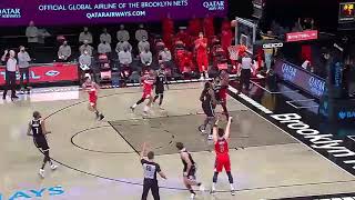 Deni avdija preseason game vs Brooklyn- 15 Pts