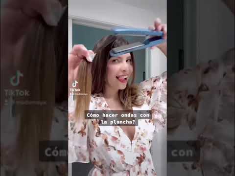 ONDAS CON PLANCHA EN SEGUNDOS🔥 TUTORIAL!
