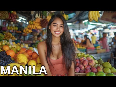 🇵🇭 PHILIPPINES WALKING TOUR, TONDO MANILA: EXPLORING MANILA'S MOST CHAOTIC AND CHEAP MARKET, 4K HDR