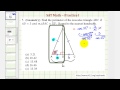 Geometry: Isosceles Triangle Perimeter