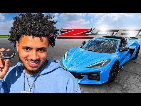 FIRST TIME DRIVING A C8 ZO6 CORVETTE...