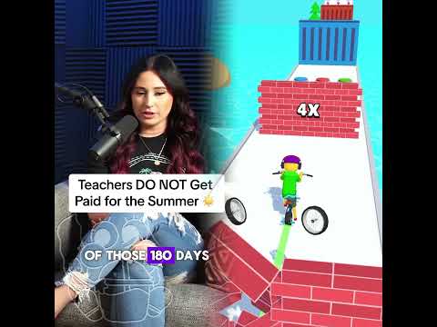Teachers DO NOT Get Paid for the Summer ☀️