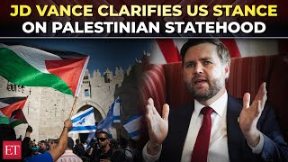 'No plans to recognize Palestinian state...': JD Vance clarifies US stance on Palestinian statehood