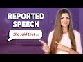 Reported Speech Concepts and Rules