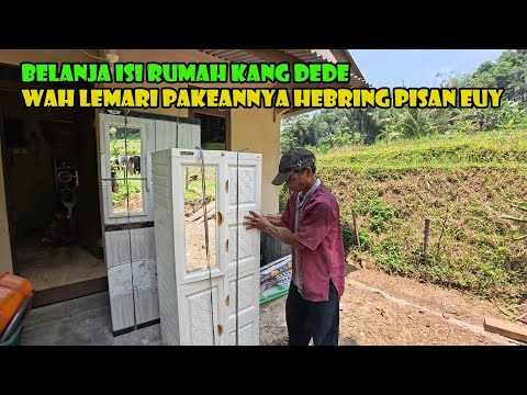 Belanja Perabot Rumah Kang Dede..Kamar Neng Dea Cantik Dan Mungil. Semoga Bisa Merawatnya.