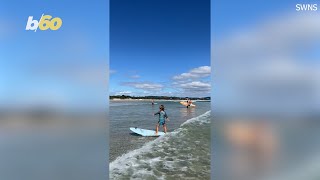 Could This 3-Year-Old Be One of the Best Surfers Out There?
