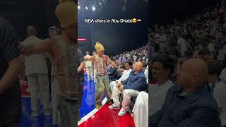 Fat joe was feeling the vibes!😂 thanks for the amazing trip Visit Abu Dhabi 🇦🇪😍 #nbainabudhabi
