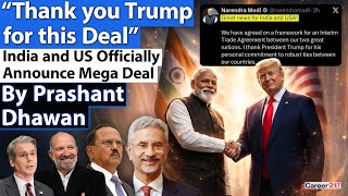 PM MODI THANKS TRUMP OVER TRADE DEAL | Will USA Get Entry in India's Agricultural market