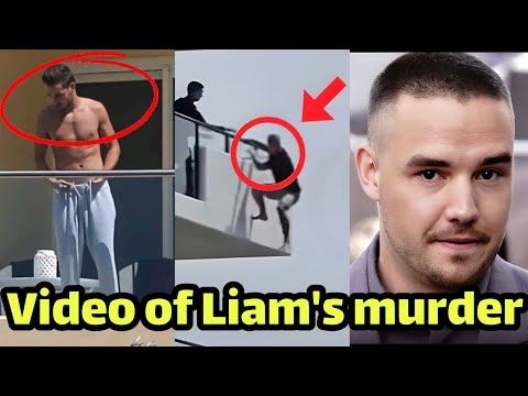 Video of Liam Payne falling from the hotel balcony. The moment Liam Payne fell Liam Payne