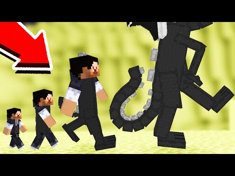 Minecraft, De SÁRKÁNNYÁ Változom