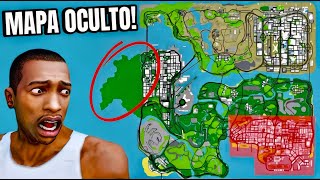 El MAPA OCULTO dentro del MAPA de GTA SAN ANDREAS !