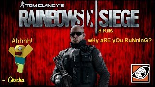 Rainbow Six Siege - WHY ARE YOU RUNNING!? (Full Match - Funny Moments)