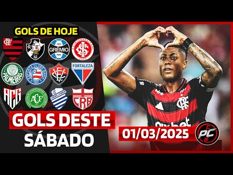 ⚽️ TODOS OS GOLS DESTE SÁBADO 01/03/2025 GOLS DOS ESTADUAIS, GOLS DE HOJE, GOLS DO DIA (COMPLETO)