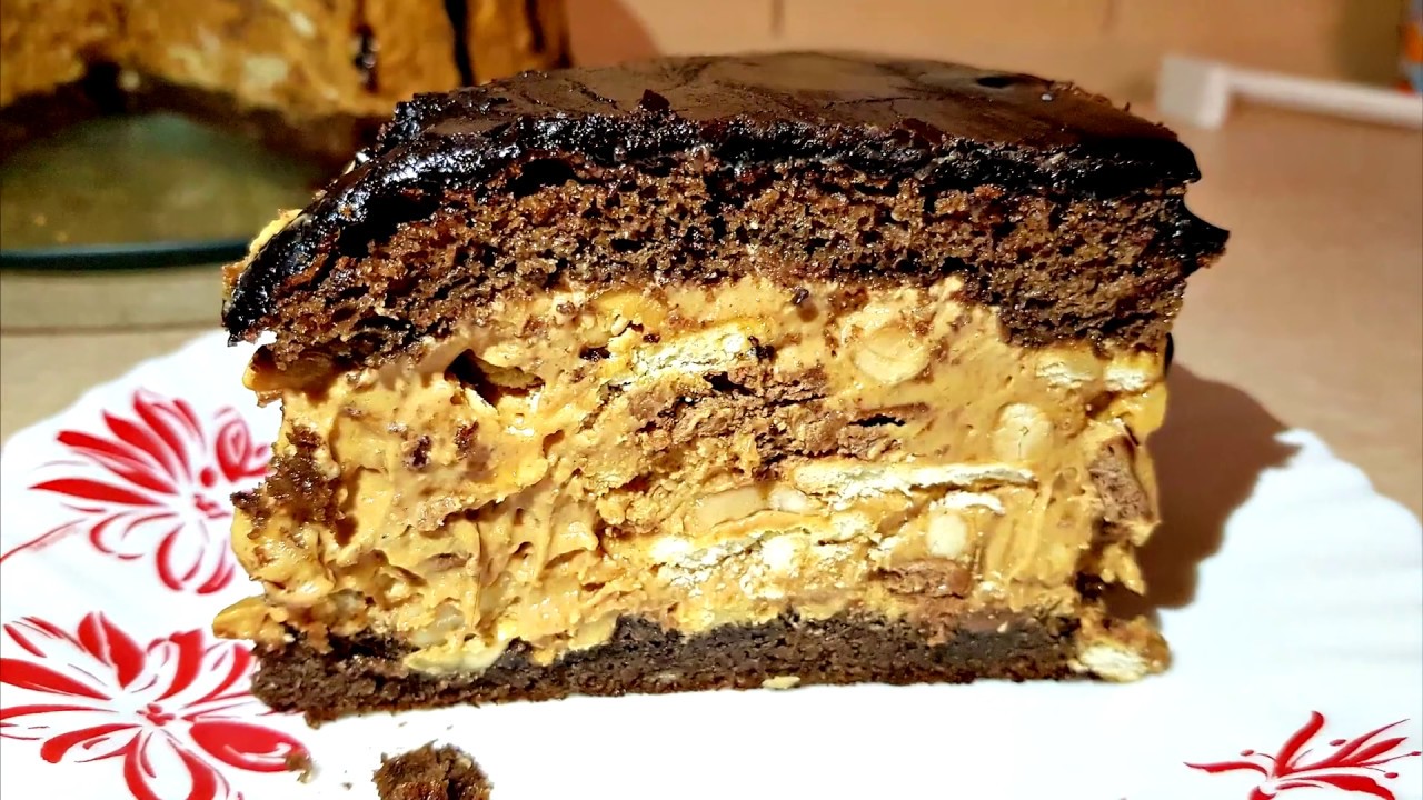 Торт на Скорую Руку СНИКЕРС Вкуснее Торта я Не Ела Cake Snickers