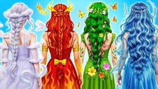 💸 Ricos vs Pobres: 4 Elementos — Transformaciones y pequeños trucos DIY