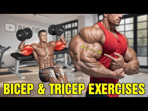 6 Simple Bicep and Tricep Exercises to Get Bigger Arms Faster