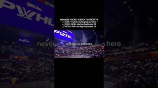 Why does the PWHL start so late?😆 SDHL, ECAC and WCHA start this month! #womensHockey #NCAA