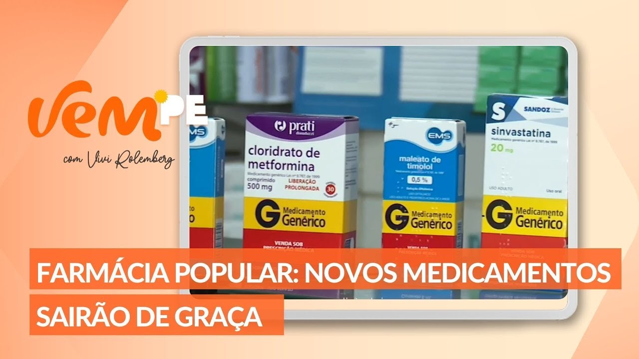 Programa "Farm&aacute;cia Popular" &eacute; ampliado