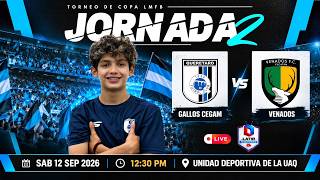 Torneo de copa LMFB | Cegam Querétaro vs Venados | Jornada 2