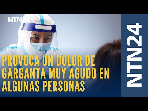 Alerta en EE. UU. por propagación de variante de covid "garganta de cuchilla"