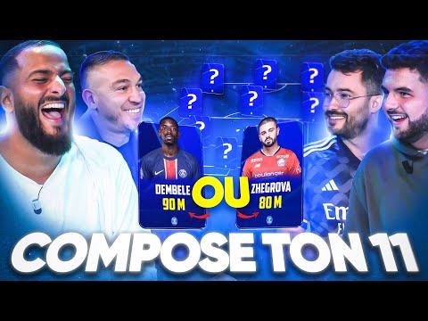 😂 COMPOSE TON XI FEAT MEVLUT ERDING ET ZONE FOOT ! (SPECIAL LIGUE 1)