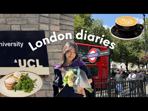 London vlog🌼 taking graduation photo, exploring London with family, musical