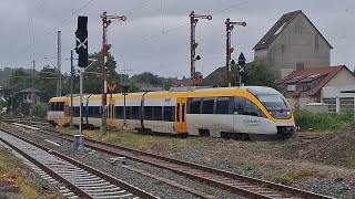 Das Ende der Formsignale und mechanischen Stellwerke in Lage (Lippe) - Zugverkehr, Drahtzüge & Bü's