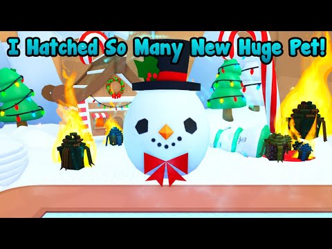 I Hatched So Many New Holiday Huge Pets In Pets Go!