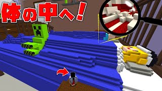 【マイクラ】小人になって魔理沙の体内に侵入する！？【ゆっくり実況】【配布マップ】