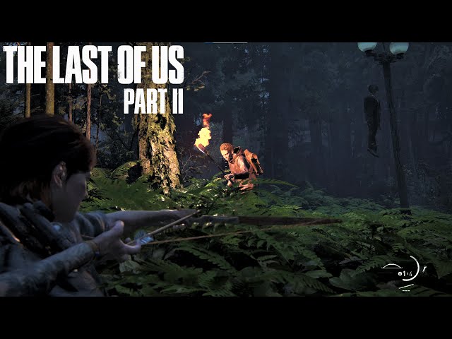 Ellie hunts Scars in Seattle's Jungle - The Last of Us Part 2