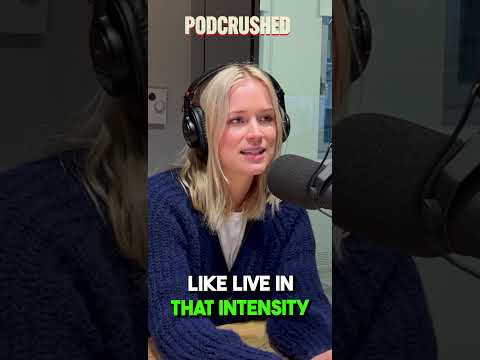 Elizabeth Lail favorite "YOU" scene with Penn Badgley - Podcrushed Podcast Clip
