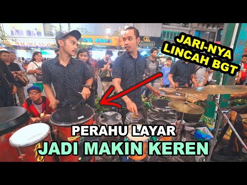Kompaknya Rampak Kendang Pras & Gomad Mainkan PERAHU LAYAR - Selo Ketipung Angklung Carehal Jogja