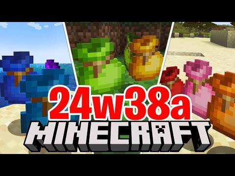 NUOVI BUNDLE COLORATI!! - Minecraft ITA 1.21.2 Snapshot 24w38a