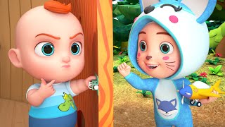 Knock-Knock, Who's at the Door? | Safety Tips for Kids | GoBooBoo Nursery Rhymes & Kids Songs
