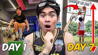 SINUBUKAN ni LAMINZU mag DUNK sa LOOB ng 7 DAYS! | GRABE!