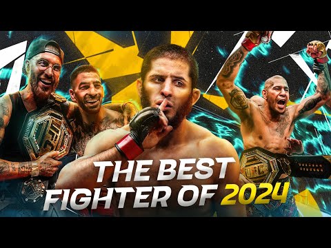 Top 5 Best UFC Fighters Of 2024!