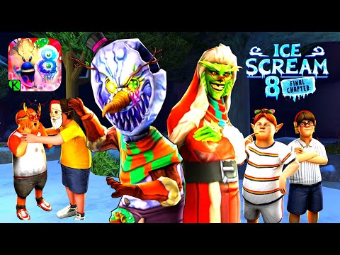 ICE SCREAM 8 FINALMENTE L'AGGIORNAMENTO di NATALE è QUI 🤩 SBLOCCHIAMO TUTTE le SKIN