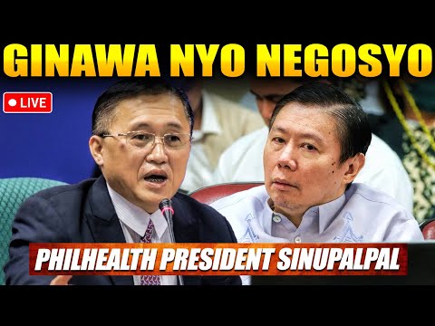 SUPALPAL si PHILHEALTH PRESIDENT LEDESMA kay SEN  BONG GO! NAUBUSAN ng PALUSOT NAPAAMIN sa HEARING