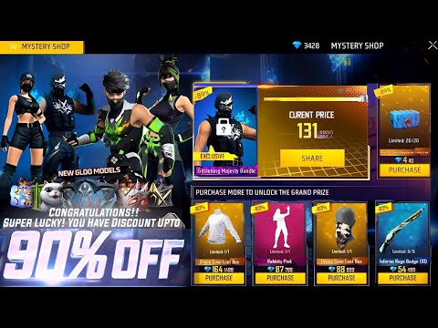নতুন ডিসকাউন্ট ইভেন্ট আসছে || Mystery shop discount event || Free fire event updates
